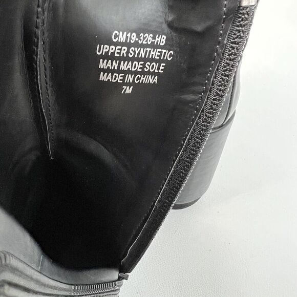 Current Mood Boots Women's 7 Black Platform Chunky Lug Sole Goth Emo Punk Grunge - Picture 9 of 11